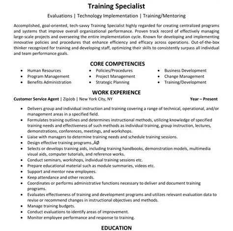 How Basic Specialist Training Can Enhance Your Resume